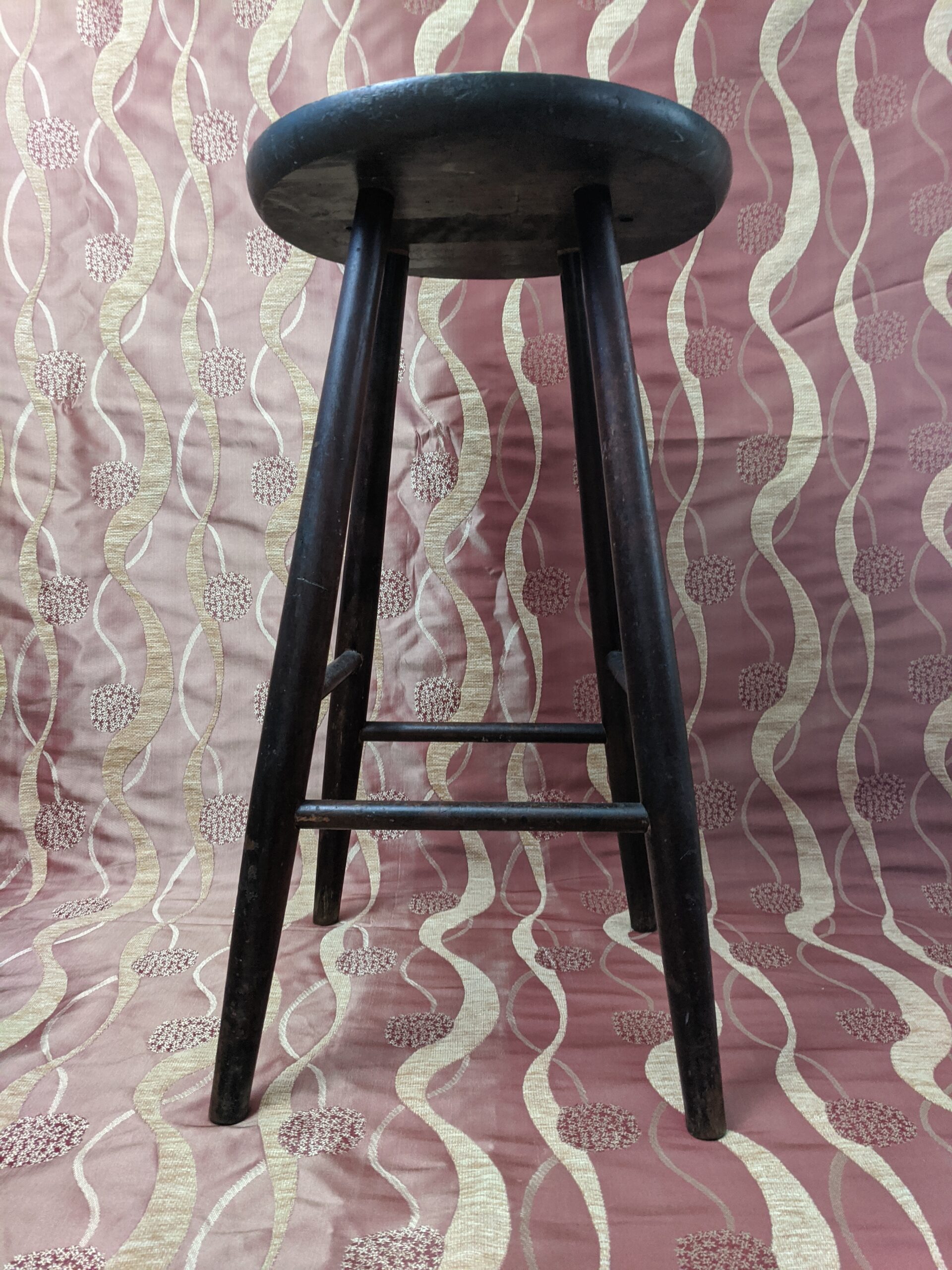 Midcentury Stool Made by Hagafors Stolfabriken, Sweden